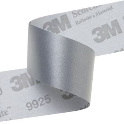 REFLECTIVE MATERIAL 9925, SILVER â€“ 914.4 MM X 50 M