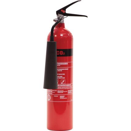 Carbon Dioxide Fire Extinguisher, Class B, 2kg