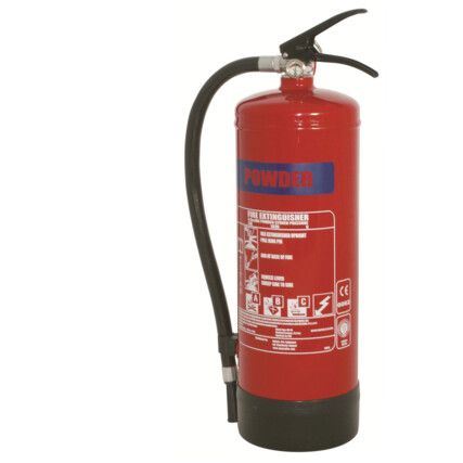 Dry Powder Fire Extinguisher, Class ABC, 9kg
