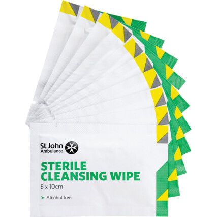 F11509 Sterile Cleansing Wipes - Pk10