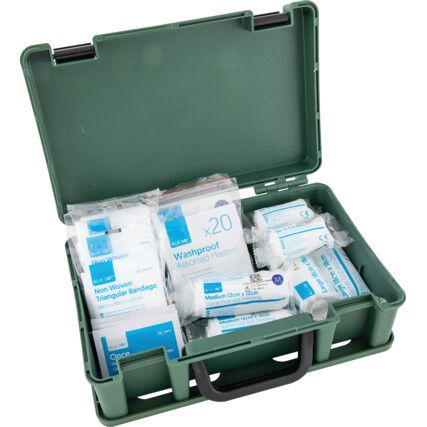 First Aid Kit, 10 Persons, HSE Standard