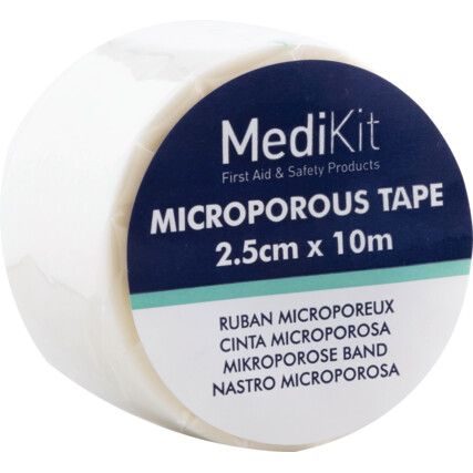 Microporous Surgical Tape, 10mx25mm