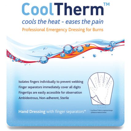 COOLTHERM BURN RELIEF GEL DRESSING GLOVE