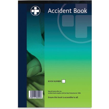Reliance Accident Book For Injury Recording