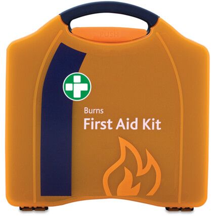 RELIANCE FIRST AID KIT BURNS IN COMPACT AURA BOX
