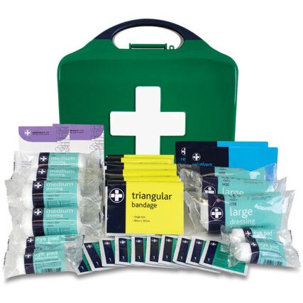 RELIANCE FIRST AID KIT HSE 20 PERSON WORKPLACE IN AURA BOX