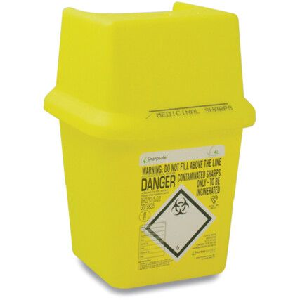 RELIANCE SHARPS CONTAINER 4LTR