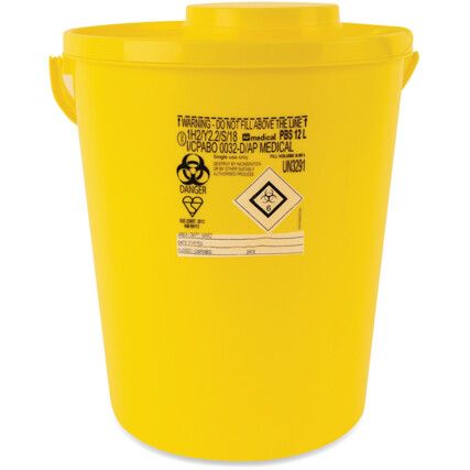 RELIANCE SHARPS CONTAINER 12LTR