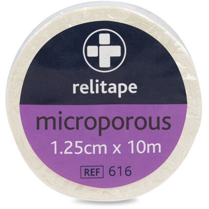 RELITAPE MICROPOROUS TAPE 1.25CMx10M