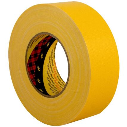 Y-389 Duct Tape, Cloth, Yellow, 50mm x 50m