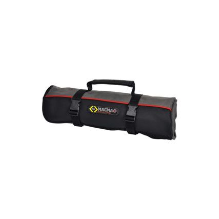Tool Roll, Polyester, Black/Grey/Red, 30 Pockets, 400 x 570mm