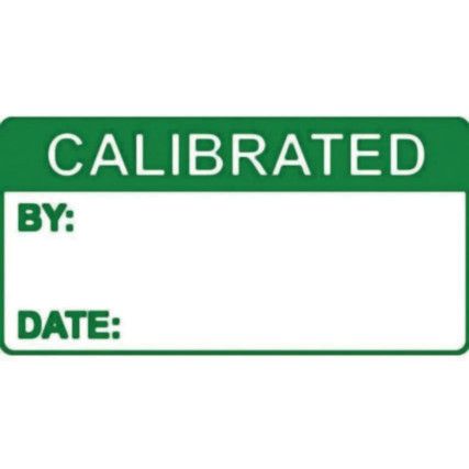 CALIBRATED - LABELS (50 X25MMROLL OF 250)