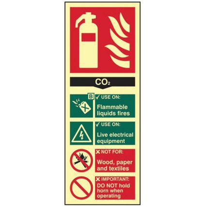 FIRE EXTINGUISHER: CO2 - PHS (82X202MM)