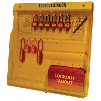 LOCKOUT BOARD - ELECTRICALSTATION WITH NO COVER