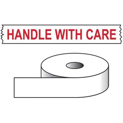 HANDLE WITH CARE - PRINTED TAPE(50MM X 66M)