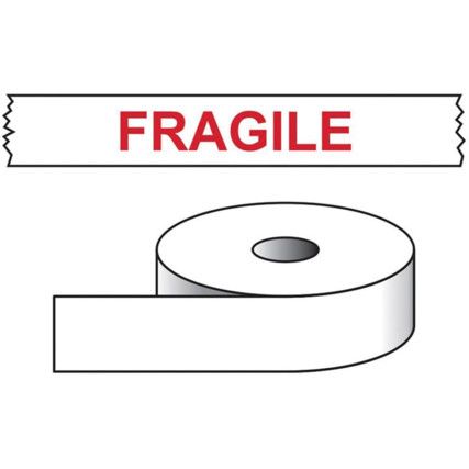 FRAGILE - PRINTED TAPE (50MMX66M)