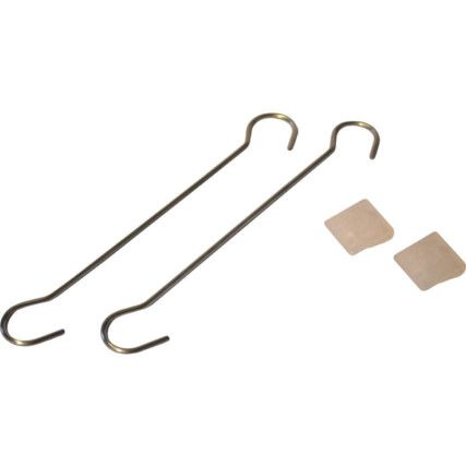 100MM WIRE SIGN HANGING KIT (2CEILING HOOKS, 2 HANGING WIRES)