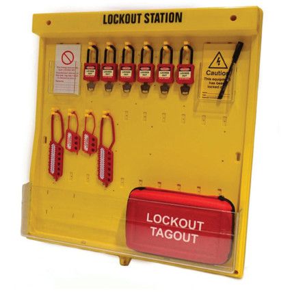 LOCKOUT BOARD - ELECTRICALSTATION WITH COVER