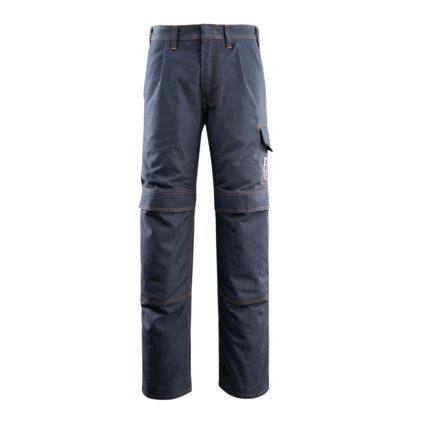 Bex, Flame Retardant Trousers, Men, Navy Blue, Carbon Fibre/Nylon, Waist 34.5", Leg 31", Regular