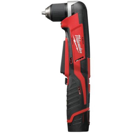 M12 COMPACT RIGHT ANGLE DRILL (2x2.0AH BATTERIES, CHARGER, BAG) 